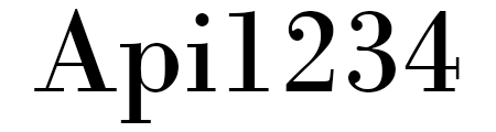 Api1234